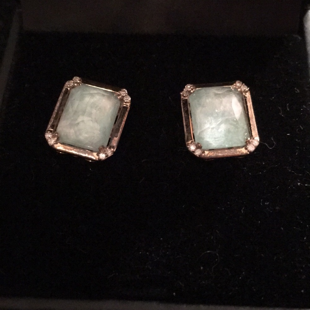 Sterling Silver Amazonite SOR T&C Earrings